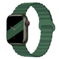 Magnetinis dirželis Apple Watch juostoms 45mm 38mm 49mm 40mm 42mm 41mm Silikoninė sportinė apyrankė iWatch serijoms ultra 9 6 5 7 8 se 44mm  42mm 44mm 45mm 49mm white