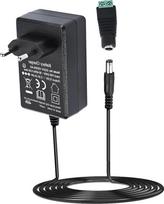 12 V 60 W maitinimo adapteris transformatorius 5A: Nizirioo transformatorius, 100 cm ilgio kabelis, universalus maitinimo adapteris, euro kištukinis maitinimo šaltinis vaizdo stebėjimo kameroms, LED juostelėms, maršrutizatoriams ir kt.