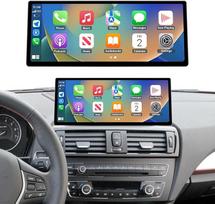 12,3" automobilinio radijo imtuvo jutiklinis ekranas 2008-2012 m. BMW 1 serijos E81/E82/E87/E88 su CIC sistema, palaiko "Apple CarPlay"/"Android Auto"/"Mirrorlink"/"Navigaciją, atnaujinta automobilio stereo sistema