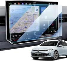 12,9 colių ekrano apsauga VW Golf 8.5 / ID 4 / Tiguan 3 / Passat B9, 9H grūdinto stiklo ekrano apsauga nuo pirštų atspaudų, apsauginė plėvelė, navigacijos priedai nuo įbrėžimų