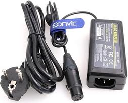 12V 4A 4 kontaktų XLR moteriškas maitinimo šaltinis, skirtas "Sony PMW F3 F5 HDW-F900 Panasonic Zaxcom