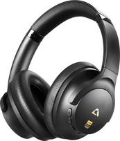 1Mii Y8+ hibridinės aktyvaus triukšmo slopinimo ausinės "Bluetooth 6.0" ausinės per ausis, belaidės, 100 valandų trukmės, sulankstomos, patogios, LDAC Hi-Res Audio, ekvalaizeris per programėlę, skirtos kelionėms ir lėktuvams, juodos spalvos