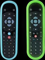2 pakuočių apsauginis dėklas originaliam "Sky Q" balso valdymo pultui SKY135, "Sky Q" lietimui jautriam ir neliečiamam pultui Silikoninis apsauginis dėklas su dirželiu, skirtas "Sky Glass" valdymo pultui