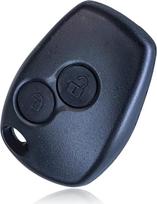 2 mygtukų pakaitinis nuotolinio valdymo pultelis Flip Key Fob Shell Fix, juodas, plastikinis, suderinamas su "Renault", "Opel", "Vauxhall", "Dacia", "Master", "Sandero", "Logan", "Movano", "Vivaro