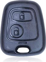 2 mygtukų nuotolinio valdymo pultas, suderinamas su Peugeot 107 207 306 307 307 406 407 Citroen C1 C2 C3 C5 C6