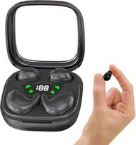 2 poros mini ausinių miegui "Bluetooth" belaidės mažos nematomos belaidės miego ausinės mažoms ausims Miego ausinės Šoninės miegamojo belaidės ausinės Ausų kištukai į ausį