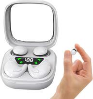 2 poros mini ausinių miegui "Bluetooth" belaidės mažos nematomos belaidės miego ausinės mažoms ausims Miego ausinės Šoninės miegamojo belaidės ausinės Ausų kištukai į ausį