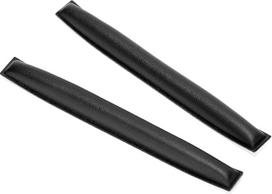 2 x baltyminės odinės ausinių pagalvėlės, tinkančios "Sennheiser" HD25 serijos HD25-1II HD25Plus HMD25 HMEC25 ausinėms