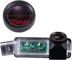 20 mm HD objektyvo vandeniui atspari automobilio atbulinės eigos kamera, skirta VW Golf5/V/Golf7 MK7/VII/Passat CC/Skoda Scirocco/Seat Leon/Seat Leon 5F/Lamando/Limouine 2005-2008