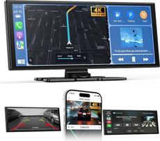 2026 m. Naujausias 11,5 colio "Android" automobilio ekranas ir "Carplay" ekranas: Telefonas su GPS navigacija 4K prietaisų kameros atbulinės eigos kamera "Bluetooth" valdymas balsu IPS jutiklinis ekranas Mirror Link AUX FM 64G TF