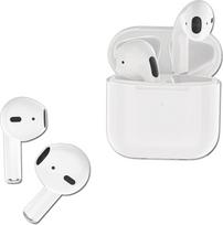 2GO TWS mini "Bluetooth" ausinės baltos spalvos