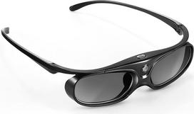 3D akiniai, įkraunami 3D aktyvaus užrakto akiniai, skirti visiems DLP "Link" 3D projektoriams, aktyvaus užrakto 3D DLP "Link" įkraunami 3D akiniai, suderinami su "BenQ", "Optoma", "Viewsonic" DLP projektoriais