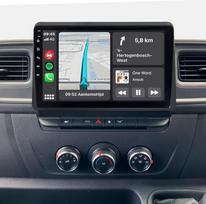 4 + 64GB "Android 15" automobilinis radijas "Renault Master" "Opel Movano B" stereo 8 branduolių GPS navigacija su belaidžiu "CarPlay" "Android" automobilinis "Bluetooth" "WiFi" dvigubas USB