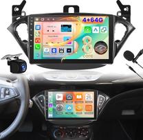 8 branduolių 4G + 64G Android 13 automobilinis radijas Opel Corsa 2015-2019/Opel Adam 2013-2016 su Carplay Android Car, 9 colių 2 DIN automobilinis radijas su WIFI/GPS/32EQ DSP/FM RDS/Bluetooth