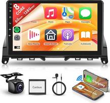 8 branduolių 6+128G "Android" automobilinis radijas "Mercedes Benz C-Class C180 C200 C230 C250 C300 C350 W204 S204 2006-2011 9 colių belaidis "Carplay" radijas su "Android Car Mirror Link" Bluetooth FM/RDS/EQ/DSP WiFi GPS