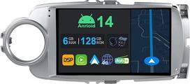 9 colių "Android 14" automobilinis radijas su navigacija "Toyota Yaris GRMN 2012-2017" | "Octa Core" | 6GB 128GB | Integruotas 4G LTE | CarPlay ir "Android Car" | DSP | DAB | HDMI | Dual Band WiFi | Bluetooth 5.0 |