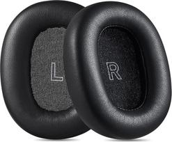 AHG Accessory House Global Patobulinti pakaitiniai "Beoplay h95" ausų įdėklai, suderinami su "Bang & Olufsen Beoplay H95" ausinėmis (juodi) Avies oda / didelio tankio putos / stiprus magnetas