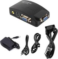 aoeyoo® Naujas TV AV S Video RCA Composite to VGA PC Monitor Converter Adapter Box AY33