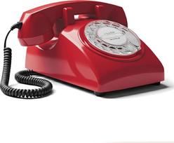 Aprašymas 60-ųjų metų kabeliniai retro telefonai Atskirti