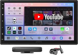 ATOTOZONE AC-44P2 1080P USB DVR Dash-Kamera, für S84G2B7P, Android Autoradio Doppel Din Radio, 7" 4G+64G skaitmeninis medijos imtuvas, belaidis CarPlay ir Android Auto, WiFi/BT/USB, Hi-Fi DSP su/4V išankstiniais išėjimais