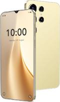 Atrakinkite telefoną, 6,3 colio ekranas, 2GB RAM + 16GB ROM/TF 128GB, 2MP + 8MP dviguba kamera, palaiko 4G LTE FDD TDD, dvi SIM kortelės, tinka pradedantiesiems (rudos spalvos, 6,3)