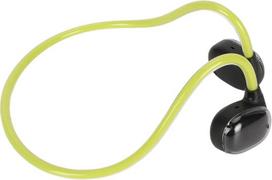 Atviros ausinės "Bluetooth 5.3" sporto ausinės su mikrofonu, atsparios prakaitui, IPX4, lengvos belaidės ausinės bėgimui, važiavimui dviračiu, vairavimui, treniruotėms, su ausų kištukais (žalios spalvos)