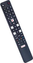 AULCMEET RC802N YUI5 pakaitinis nuotolinio valdymo pultas tinka TCL QLED LED Android Smart TV 55C835K 65C835K 43P610K 55P610K 50P610K 65P610K 50P638K 43P638K 55P638K 65P638K 75P638K