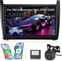 Automobilinis radijas VW Volkswagen Polo 2008-2020, [2G+64G] Android jutiklinio ekrano automobilinis radijas su belaidžiu Carplay ir Android Car/Bluetooth/WiFi/Bluetooth/EQ/FM RDS radiju