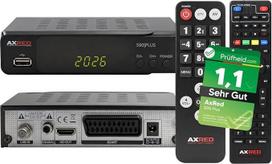 AXRED S90 Plus HD palydovinis imtuvas + nuotolinio valdymo pultas su įrašymo funkcija, skaitmeninis palydovinis imtuvas, skirtas palydovinei televizijai, HD imtuvas