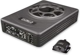 AXTON ATB20P plokščias 8 colių aktyvus žemų dažnių garsiakalbis Compact Underseat Bass su stiprintuvu Underseat Bass Box, skirtas automobiliui ir kemperiui, aukšto lygio 150 W RMS
