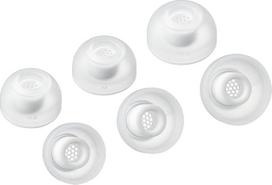 AZLA SednaEarfit MAX TWS 6 - belaidžių ausinių antgaliai - triukšmą mažinantys silikoniniai antgaliai, suderinami su "Sony", "Samsung", "Sennheiser" ir "Devialet" (balti, MS-M-M-ML)