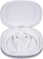 Belaidės ausinės, sportinės "Bluetooth" ausinės 5.4, ENC triukšmą slopinantis mikrofonas, patogiai prigludusios prie ausies, skirtos treniruotėms / bėgimui (baltos spalvos)