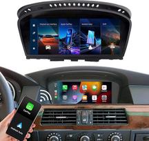 Belaidis Carplay/Android automobilinis 8,9 colių multimedijos radijo stotelės "Linux" jutiklinis ekranas, skirtas BMW 3/5 serijos E60/E63/E64/E90/E91/E92/E93 2010-2012 m. CIC sistemai AirPlay/Autolink/USB HD raiška 1920 x 720