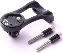 Best Tek Garmin Edge Extended Out Front Mount Gopro Bike Handlebar Mount for NiteRider Adapter, Gopro Sports Action Camera, Garmin Edge 25 130 130 200 500 510 520 800 810 820 1000 1030