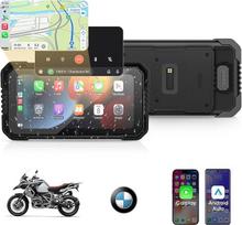 BMW Motorrad Carplay Display Wireless Carplay Android Auto Motorad CarPlay mit 6,25-Zoll Touchscreen IP67 Wasserdicht Motorrad Car Play Bildschirm mit Dual-Bluetooth Navi Sprachsteuerung Mirror Link