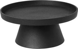 broste Copenhagen Holger žvakių lėkštė Aliuminis Juoda Skersmuo 24 cm