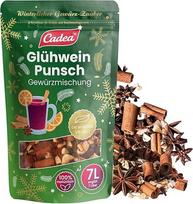 CADEA Mulled Wine Punch prieskonių mišinys 100 g maišelyje Žiemos gėrimai - skanūs mulled vyno prieskoniai mulled punšui, obuolių punšui, be alkoholio