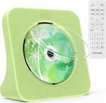 CD grotuvas su grotuvu CD grotuvas "Bluetooth 5.0" su funkcija "Fernbedienung" Staubschutzhülle Bildschirm FM-radijas Laikmatis USB-Wiedergabe AUX-Wiedergabe Kopfhöreranschluss (Grün)