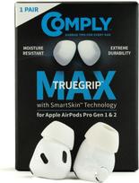 Comply TrueGrip MAX | Premium Memory Foam pakaitiniai ausų kištukai "Apple AirPods Pro" (1 ir 2 kartos) | SmartSkin technologija | Balta, S dydis, 1 pora
