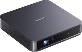 Dangbei Atom mini projektorius 1080P, 1200 ISO liumenų, oficialus "Netflix", "Dolby Audio", automatinio fokusavimo trapecijos korekcija, 3D projektorius su 4K palaikymu, mažas projektorius su "WiFi" ir "Bluetooth", skirtas namų kinui / namams / lauke