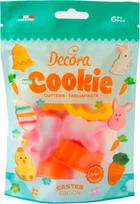 Decora 0255059 Plastikiniai mini velykinių sausainių pjaustytuvai 6 dalių asorti