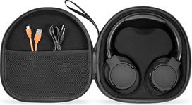 Dėklas, suderinamas su "JBL Tune JBL Tune 720 BT 770 NC 760 NC ir "Sony" WH-CH720N WH-1000XM4 belaidėmis "Bluetooth" ausinėmis, kelioninis dėklas su išimamu vidiniu skyriumi (juodas)