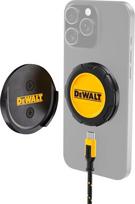 DEWALT "Heavy Duty" belaidis įkroviklis, 15 W maksimalus telefono įkroviklis, greitas belaidis įkroviklis "MagSafe" suderinamam "iPhone 17/17 Air/17 Pro Max/16/15/14/13", įskaitant sieninę tvirtinimo plokštę (be kintamosios srovės adapterio)
