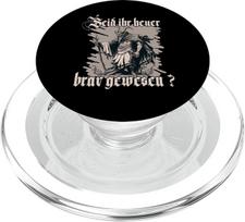 Didieji šventiniai ženklai - Gruselige Tradition Krampus PopSockets PopGrip für MagSafe