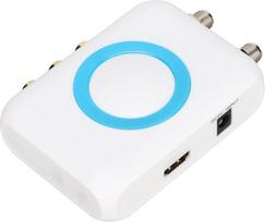 Dioche Koaksialinis HDMI adapteris Koaksialinis HDMI adapteris televizoriui Abs Hdm66 HD moduliatorius Pal NTSc formato išėjimas į RF moduliatorių, skirtą namų televizoriaus pakeitimui