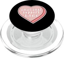 Emocinė parama Kindle Pink Heart PopSockets PopGrip for MagSafe