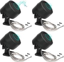FERCAISH 4 pakuotės 500 W automobilio garsiakalbiai, TP-006A aukštos kokybės stereofoninio automobilio garsiakalbis, vertikalūs apvalūs lengvai montuojami garsiakalbiai, skirti paviršiniam montavimui į automobilį, sunkvežimį ir valtį (4p)