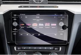 GAFAT suderinama su VW Passat B8 GTE Variant Alltrack 2018-2022 2023 8 colių navigacijos ekrano apsauga, grūdinto stiklo ekrano apsauga 8 colių "Discover Media", atspari smūgiams, 9H apsauga nuo įbrėžimų