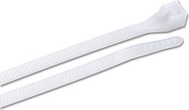 Gardner Bender 46-315M DoubleLock Cable Tie, 14 colių, 75 lb, elektros laidų ir kabelių tvarkymas, nailoninis Zip Tie, 1000 vnt., natūralios baltos spalvos