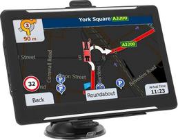 GPS navigacija automobiliui, 7 colių ekranas 8GB 256MB WiFi GPS navigatorius 180W 1024x600HD lengvai matomas neprisijungęs automobilinis GPS su įspėjamąja balso nuorodų sistema 1500mAh baterija automobiliui sunkvežimiui